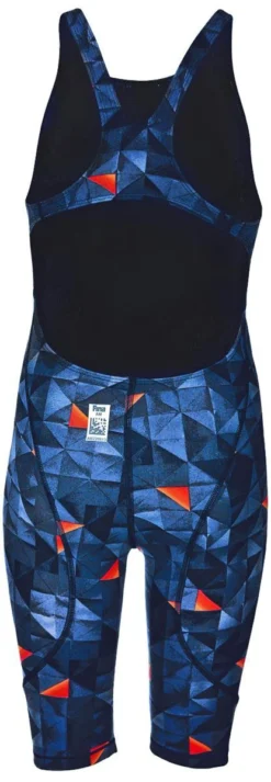 Combinaison De Natation Fille Arena Powerskin St 2.0 Full Body Dos Ouvert Turquoise / Orange -Funky Trunks Boutique 000871 801 b