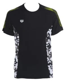 Tee-Shirt Arena Manches Courtes Camouflage Black