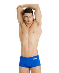 Short De Bain Taille Basse Arena Homme Team Uni Bleu Royal