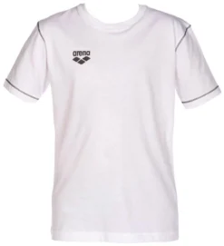 Tee-Shirt Arena Manches Courtes Enfant Unisexe White 1D36010