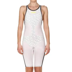 Combinaison De Natation Femme Arena Carbon Air Edition 2018 Dos Ouvert Blanc