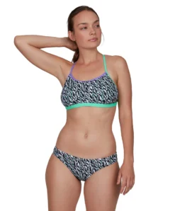 Maillot De Bain De Natation Femme 2 Pièces Speedo Electric 352D772 Noir