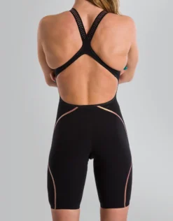 Combinaison De Natation Femme Speedo Lzr Intent Kneeskin Dos Ouvert Black / Gold 974D168 -Funky Trunks Boutique 8 11974d168d