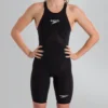 Combinaison De Natation Femme Speedo Lzr Valor Kneeskin Dos Ouvert Black 9780001