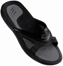 Sandales De Natation Arena Homme Hydrofit Hook Black