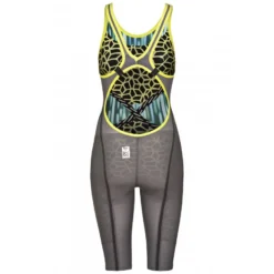 Combinaison De Natation Femme Arena Carbon Ultra Edition 2018 Dos Ouvert Blue Drops Fluo/ Yellow -Funky Trunks Boutique arena2