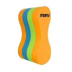 Pull Buoy Maru Junior Tricolor Orange/Blue/Lime