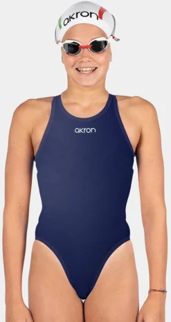 Maillot De Bain Fille Akron Babbitt JR Evo Bicolor Salsedine/Deejay