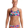 Maillot De Bain Funkita 2 Pièces Fille Mad Mist Rose