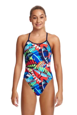 Maillot De Bain Funkita Fille Single Strap - Face Palm