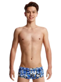 Maillot De Bain Funky Trunks Garçon Miami Reload Bleu