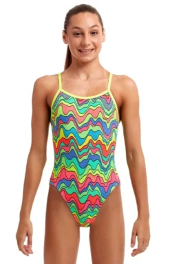 Maillot De Bain Funkita Fille Single Strap Body Contour