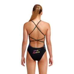 Maillot De Bain Funkita Fille Strapped In - Love Funky -Funky Trunks Boutique girl love funky d
