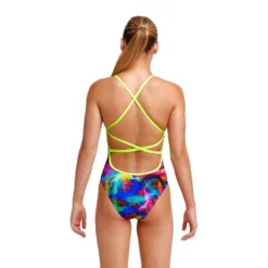 Maillot De Bain Funkita Fille Strapped In - Solar Flares -Funky Trunks Boutique girl solar d