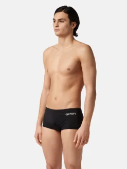 Maillot De Bain Natation Homme Akron Gus Trunk Black -Funky Trunks Boutique gus trunk black3