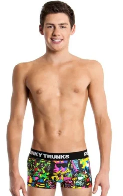 Sous Vêtement Junior Garçon Funky Trunks Boxer Here's Johnny