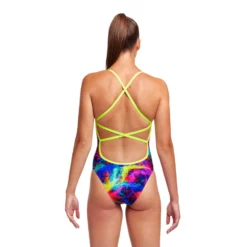 Maillot De Bain Funkita Femme Strapped In - Solar Flares -Funky Trunks Boutique ladies solar d