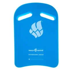 Planche Madwave Swimming Board Kick Cross Bleu