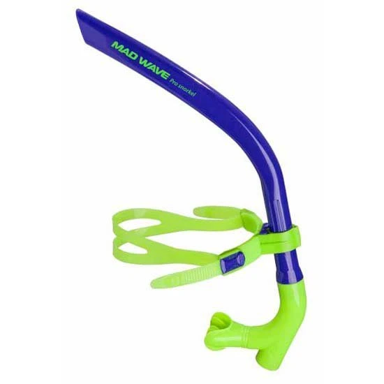 Tuba Frontal Madwave Pro Snorkel Bleu Foncé 1 Tuba Frontal Madwave Pro Snorkel Bleu Foncé
