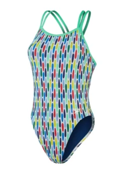 Maillot De Bain 1 Pièce SPEEDO Allover Digital Starback Swimsuit - Surfboard Stack