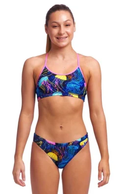 Maillot De Bain Funkita 2 Pièces Fille Racerback - Swimma Stinga