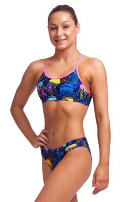 Maillot De Bain Funkita 2 Pièces Fille Racerback - Swimma Stinga -Funky Trunks Boutique swimma girls 2p5